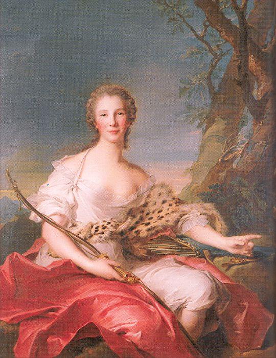 Madame Bouret as Diana, Jean Marc Nattier